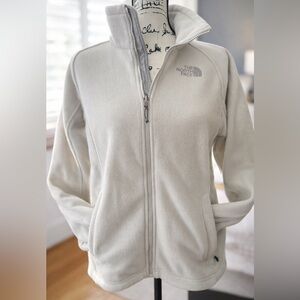 The North Face Women’s Medium Gray Fleece Full Zip Jacket